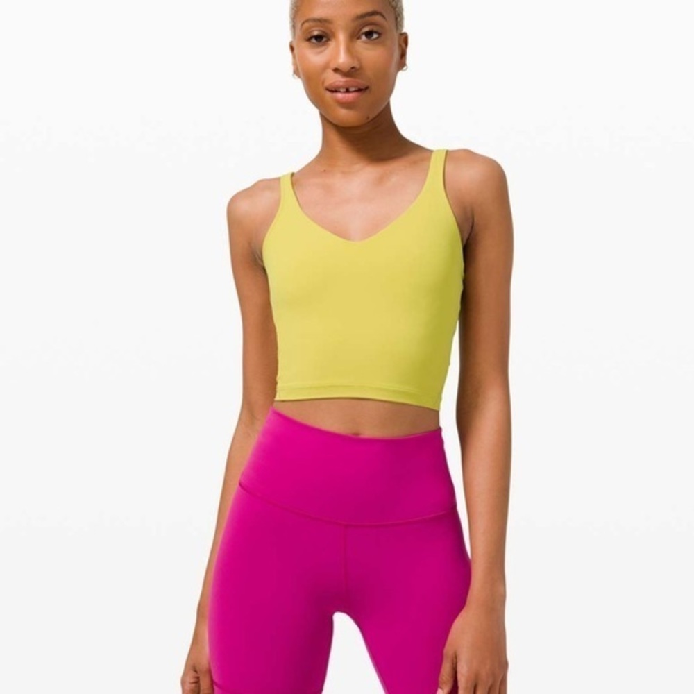 Brand New Align Tank Yellow Pear size 6